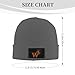 Rorcie Waynesburg Aa University Logo Print Beanie Knitted Hat Woolen Hat Warm Fashion Outdoors Knit Cap Unisex Deep Heather