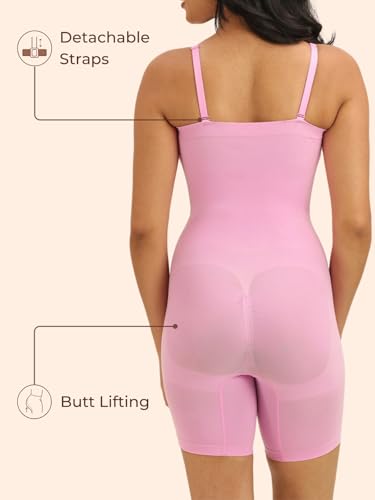 Image of UNDERNEAT Women Strapless Butt Lifting Bodysuit | with Detachable Straps | Anti-Slip Grip and Tummy Control | Seamless and All Day Comfort | Premium Airflow+ Fabric