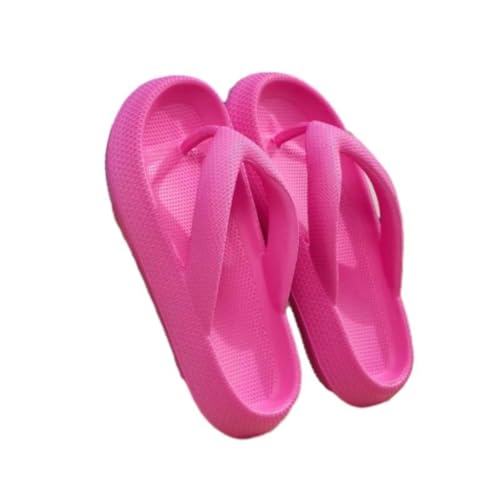 Soft Sole Platform Flip Flops Women Men Beach Non Slip Slippers Summer Clip Toe Bathroom Slides