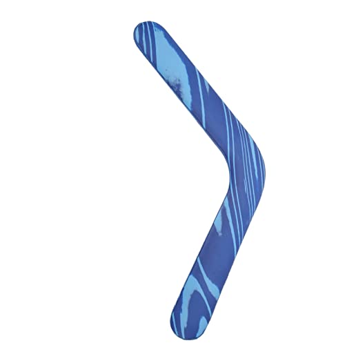 Disco voador retrô em forma de V, jogo interativo para jogos ao ar livre, macio para o ar livre(Azul
