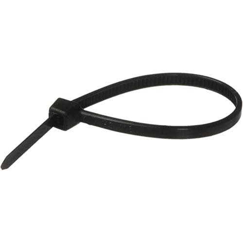 Heat Stabilized UV Nylon Cable Zip Ties [Pack de 100] – 14 in., 120lbs, Negro, Bridas de Nylon de Alta Resistencia miniatura 4