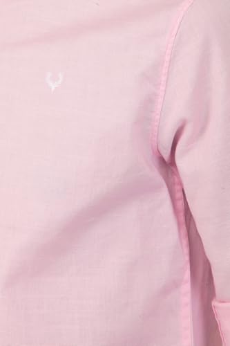 Image of Allen Solly Boys' Solid Cotton Kurta | Full Sleeve | Soft Breathable Feel | Festive & Wedding Ethnic Wear