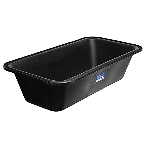 Faithfull FAIBATH Plasterers Bath 128 x 67 x 31cm (4 x 2 x 1 ft) 165 Litre (36 Gallon) Capacity Black