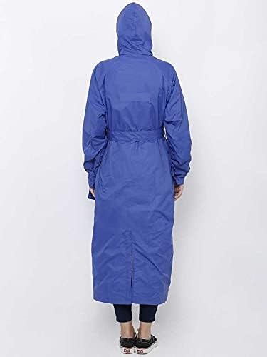 Image of Rainfighter Women /Ladies High Neck Raincoat | Waterproof Long Raincoat with Belt