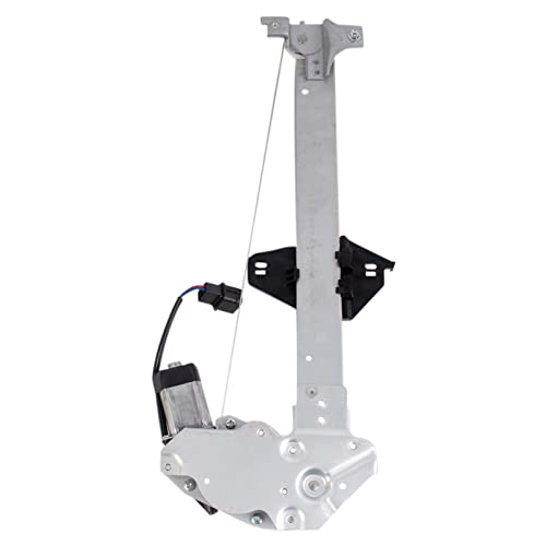 Image of TRQ Rear Right Power Window Regulator & Motor Assembly Passenger Side Compatible with 2006-2011 Honda Civic