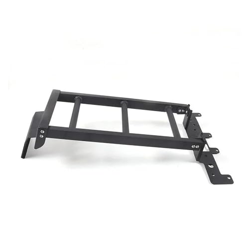 Compatible For Land Rover Discovery 3 4 LR3 LR4 2004-2016 Aluminum Alloy Black Car Rear Side Ladder Roof Climbing Ladder Car Accessories(Right)