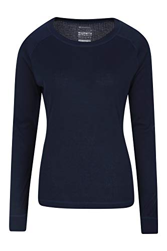 Mountain Warehouse Talus Womens Baselayer Top - Thermal Baselayer Navy 2