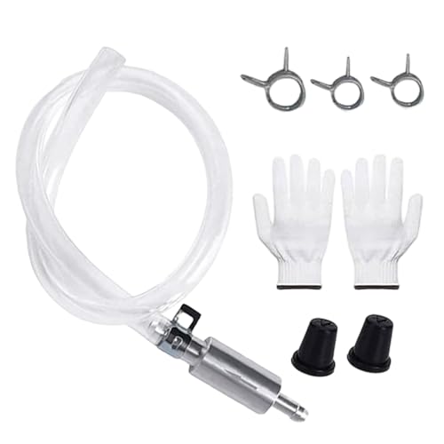Duroecsain Purgador de frenos, de frenos de motocicleta, herramientas de purga de líquido de frenos manual de una vía para vehículos, motocicletas, furgonetas