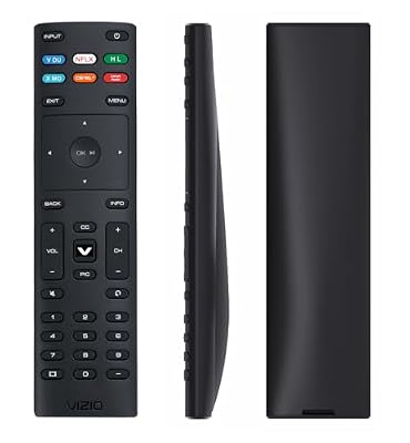 XRT136 Replacement Remote Control fit for Vizio TV D24F-F1 D32F-F1 D43F-F1 D50F-F1 E43-E2 E50-E1 E50X-E1 E55-E1 E55-E2 E60-E3 E65-E0 E65-E1