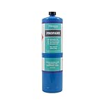Hinton Propane Gas Cylinder 400g | Disposable Propane Butane Mix Canister for Plumbing Blowtorch Soldering Brazing and Heating | CGA600 Torch Gas Bottle