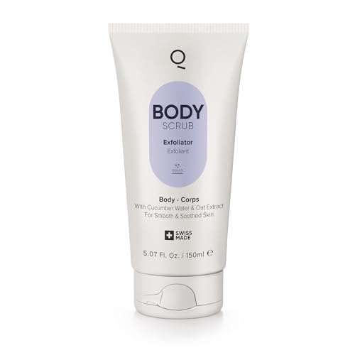 Exfoliante corporal IONIQ Body Scrub | Refina la piel y calma la piel | Fórmula exfoliante natural con agua de pepino y extracto de avena, sin sulfatos, parabenos y vegano, fabricado en Suiza Exfoliante corporal IONIQ Body Scrub | Refina la piel y calma la piel | Fórmula exfoliante natural con agua de pepino y extracto de avena, sin sulfatos, parabenos y vegano, fabricado en Suiza