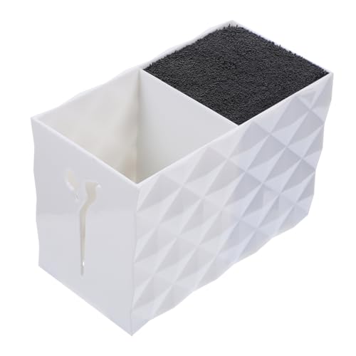 OHPHCALL Hair Scissors Storage Box Anti-slip Organizer Hairdressing Tools Holder for Salon Home Shop