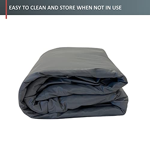 Formosa Covers | All Weather Bbq Outdoor Grill Cover - Soft Cotton Lining Protects Your Stainless Steel Extra Large Freestanding Grill - 84" L X 26" D X 48" H Black Vinyl, Weber, Brinkmann, Charbroil #TOP5