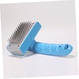 VILLFUL Hundebürste Mit Stachelzähnen Zum Entfilzen Und Entfernen Von Unterwolle Pflegendes Hundegrooming-Tool Mit Rutschfestem Griff Komfortable Pflege Für Hunde Und Welpen
