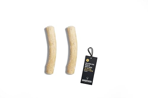 Canophera Dog CHEW Stick Made of Coffee Tree Wood Small 2 Pack