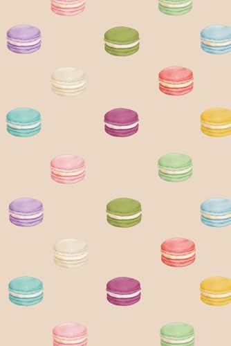 Sweet Macarons: Lined Journal Notebook