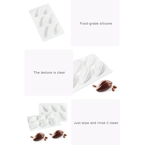 Molde de silicona para fondant y chocolate NIHUIFA miniatura 3