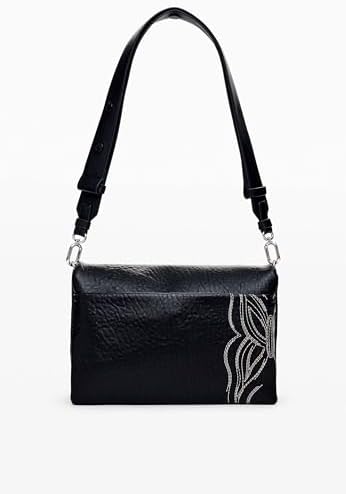 Desigual HEARTS - Borsa a mano - black/nero