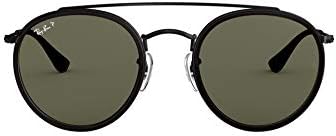 Ray-Ban Rb3647n Double Bridge Round Sunglasses