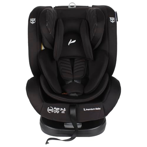 Premium Baby Cadeira de Carro Infantil Safe Tour 360° Preto Premium Baby Cadeira de Carro Infantil Safe Tour 360° Preto