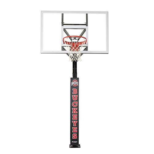 Goalsetter Ohio State Buckeyes Basketball Pole Pad – Black, one Size (PC824-OHS1)