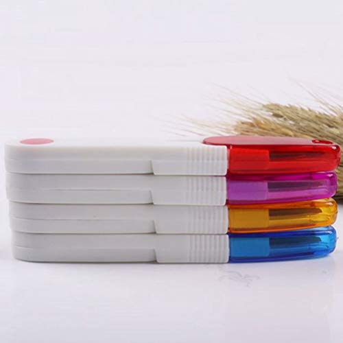 SUPVOX tesoura de costura em forma de V ponto cruz pequena tesoura cortador de fios ferramenta para