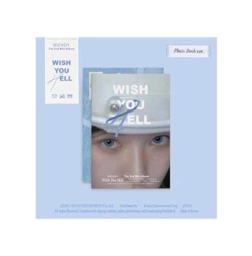 Wish You Hell Red Velvet Wendy Album Photo Book le cadeau idéal pour fan K-Pop