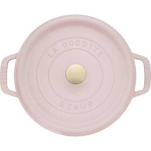 Image of Staub Cast Iron 4-qt Round Dutch Oven - Peony Pink