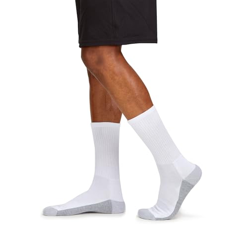 Fruit of the Loom Men's Dual Defense Crew Socks (12-Pack)