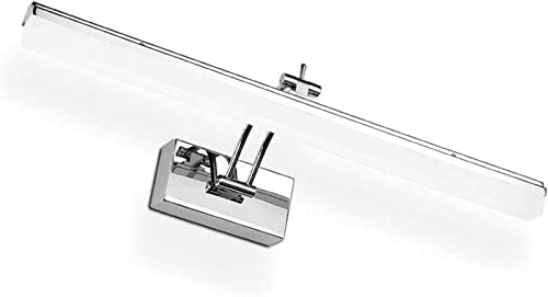 Lampe de vanité LED blanche 59cm pour miroir de salle de bain et meuble coiffeuse