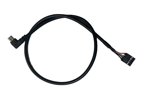 Jingelmall Cooler Fan Micro-USB Cable Wire for Corsair Hydro h150i Pro /h100i Pro /h115i Pro /h60(2018)/ h100i RGB Platinum / h115i RGB Platinum / h100X RGB Platinum Black Cords