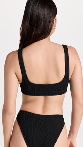 Good American Women's Always Fits Scoop Bikini Top, Black001, XXS-XS3