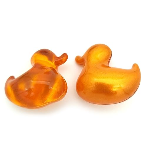 Perla de baño aromatizada en forma de pato - Con aceite de soja - Hidratante y aromática - Hidrata, suaviza y perfuma la piel - Aroma Vainilla (1 ud)