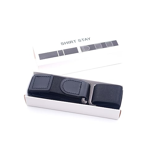 2pcs Adjustable Shirt Stay Belts -crease Elastic Shirt Holder for Men Women Non- Clips for Comfortable Fit Clothes Supply for Work Casual Wear3
