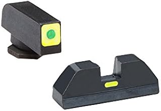 AmeriGlo Cap Combative Application Front/Rear Fits Glock 42 & 43 Sight, Green