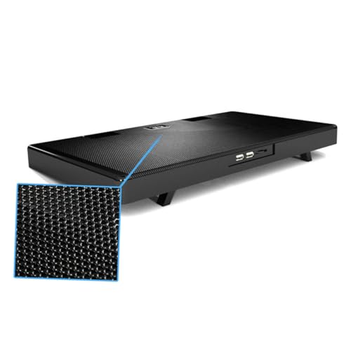 Base de refrigeración USB para laptop con 5 ventiladores miniatura 7