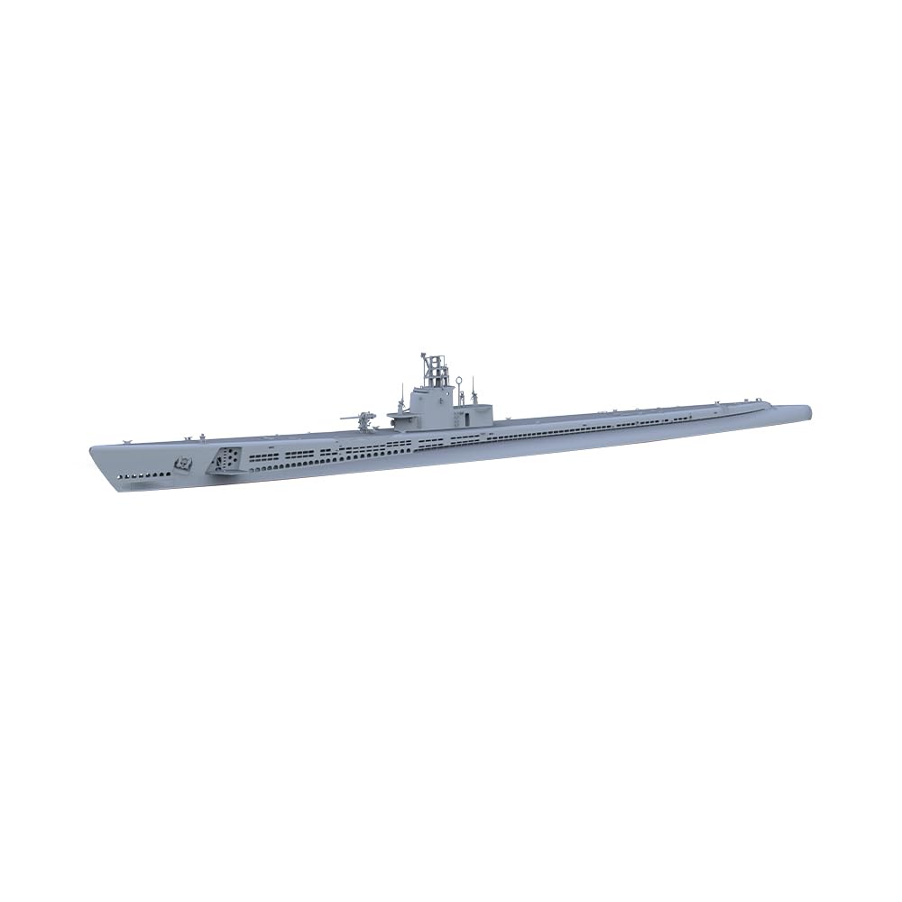 MRY-SFW SSC144954-A 1/144 model wojskowy okręt podwodny klasy Gato US Navy z segmentowym kadłubem