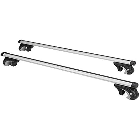 CARGOSMART 6616 Universal Cross Bars, 52”x5.8”x3” – Expands Carrying Capacity of Vehicle – Easily Mounts to Existing Raised Side Rails – Solid Steel Construction - No Assembly Required Cover