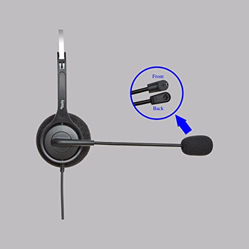 2.5 Mm Jack Phone Headset On Ear Headphones Hands Free For Cordless Landline Telephones #TOP2
