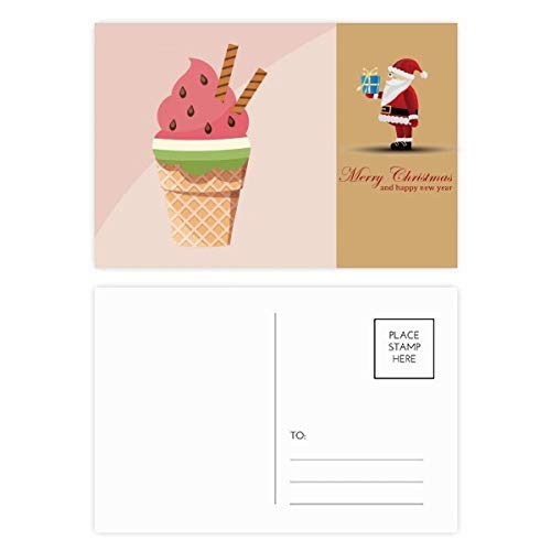 Cartes postales pastèque biscuits un lot de 20 à offrir aux passionnés de papeterie