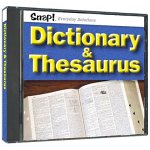 Snap! Dictionary & Thesaurus (Jewel Case)
