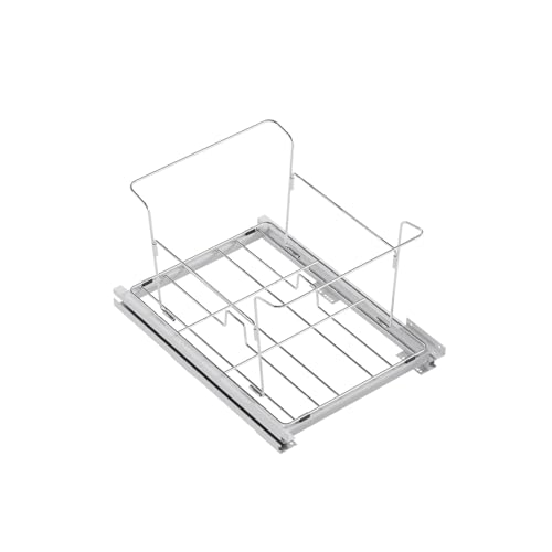 Contenedor de basura extraíble Dowell de 50 litros gris miniatura 7