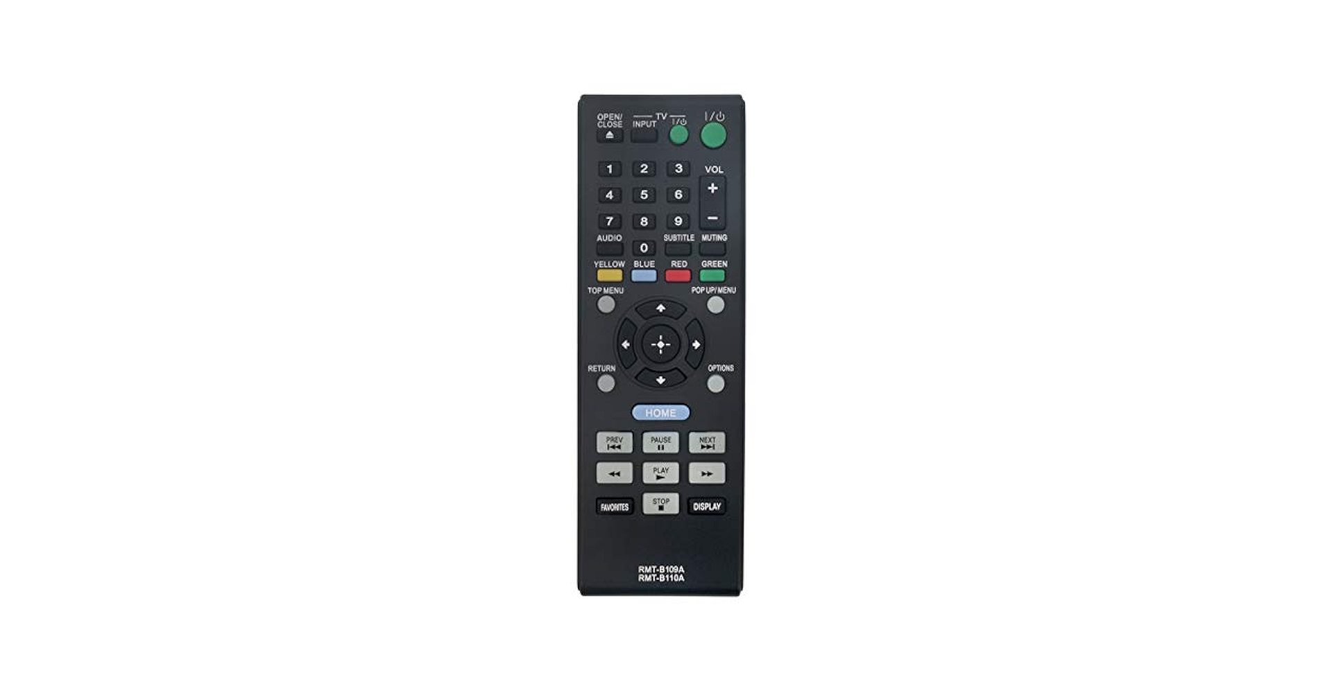 Amazon.com: RMT-B109A RMT-B110A Replaced Remote fit for Sony