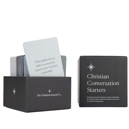 210 Christian Conversation Starters Card Deck | Ice Breaker Questions