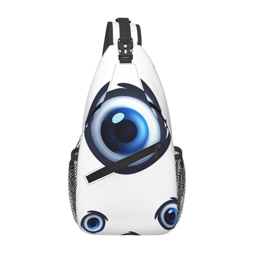 Mochila de Pecho Cruzada para Hombre y Mujer Negra