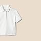 Amazon Essentials Baby Mädchen Poloshirt aus Baumwoll-Stretch, 3er-Pack, Blassrosa/Marineblau/Weiß, 6-9 Monate