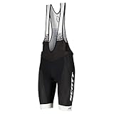 Scott M Rc Team ++ Bibshorts Schwarz, Herren Leggings und Tight, Größe M - Farbe Black - White