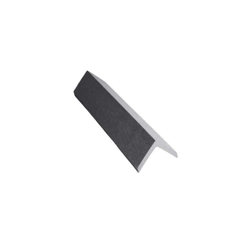 Tuda Grass Direct Composite Woodgrain Decking L/Angle Trim - Grey - 4.8Metres x 50mm x 50mm — image 1