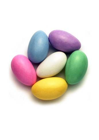Assorted Jordan Almonds Sconza case (25 lb.)