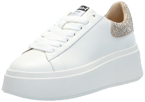 ASH Women's Moby Studs Sneaker-Stylish, Comfortable, Versatile Footwear for Everyday Wear, Lace-Up Design, Durable Sole